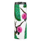 Peacocktuin Thermosbeker (Achterkant)