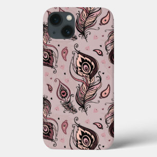 Peacockvederpatroon iPhone 13 Hoesje