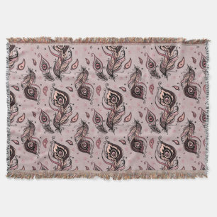 Peacockvederpatroon Deken