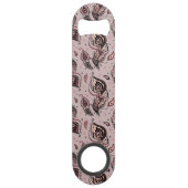 Peacockvederpatroon Speed Flessenopener (Achterkant)