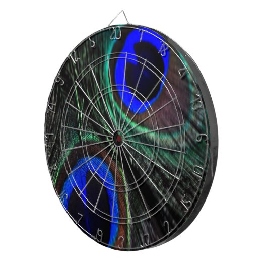 Peacockveer Dartbord (Voorkant Rechts)