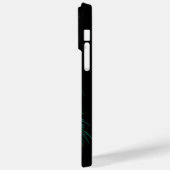 PeacockVeer u Achtergrondkleur kiest Case-Mate iPhone Case (Achterkant / Links)