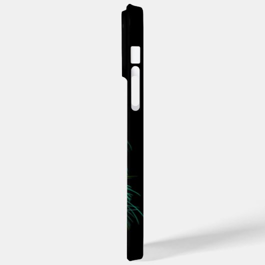 PeacockVeer u Achtergrondkleur kiest Case-Mate iPhone Case (Achterkant / Links)