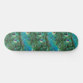 Peacockveren, abstract - koel skateboard (Horizontaal)