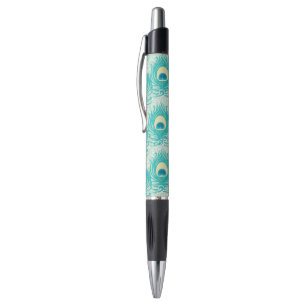 Peacockveren patroon pen
