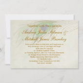 Peacockveren Weddenschap Kaart (Achterkant)