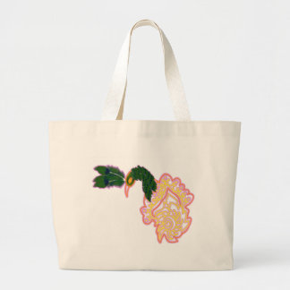 Peacockvetherontwerp Grote Tote Bag
