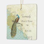 Peacocl  vogelmeisje van Honor Ornamenten (Links)