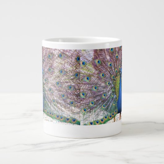 Peacocs Jumbo Mug (Devant)