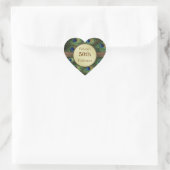 Peacok's veer 50th Birthday Celebration Sticker (Tas)