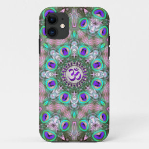 Peacolia Paars Aum iPhone 5 CaseMate Hoesjes