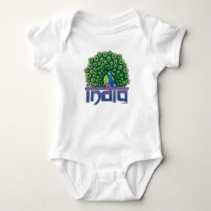 Peafowl of India Romper