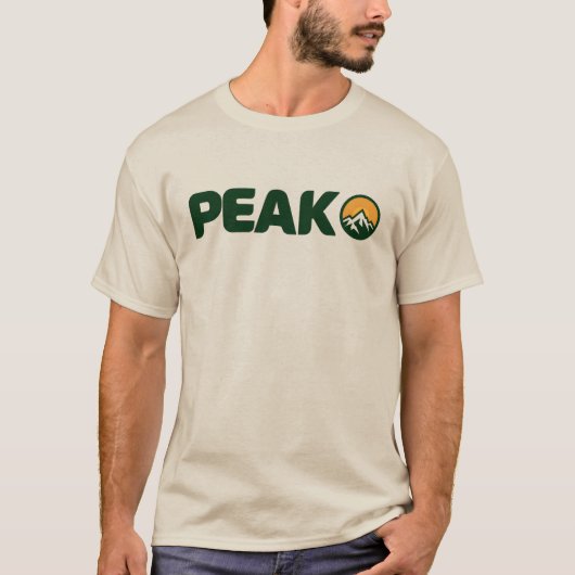 Peak Adventure Mountain T-shirt (Voorkant)