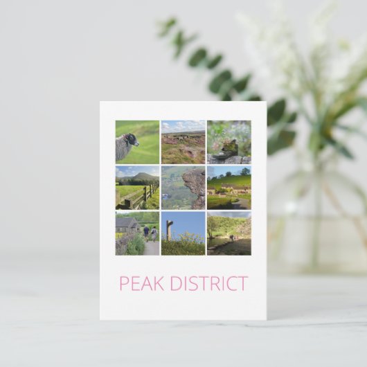 Peak District Briefkaart (Staand voorkant)