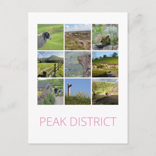 Peak District Briefkaart (Voorkant)