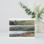 Peak District Hether panoramas Briefkaart (Staand voorkant)