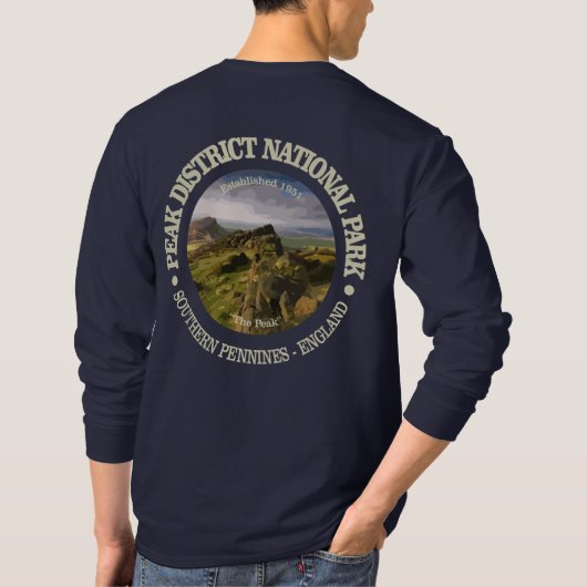 Peak District NP T-shirt (Achterkant)