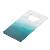 Peak Echos Kredietkaart Flessenopener (Achterkant Gekanteld)