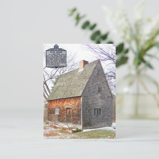 Peak House ~ carte postale (Debout devant)