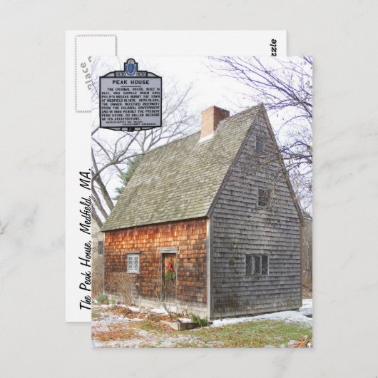 Peak House ~ carte postale (Devant / Derrière)