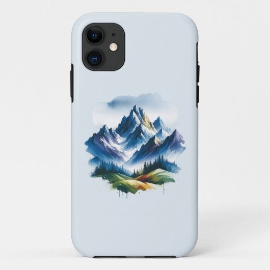 Peak Panorama Splendor Case-Mate iPhone Case (Achterkant)