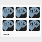 Peak performer business team building sticker (Vel)