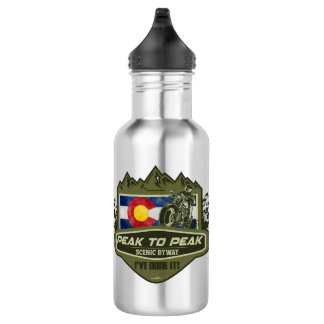 Peak to Peak Scenic Byway Motorfiets 01 Waterfles