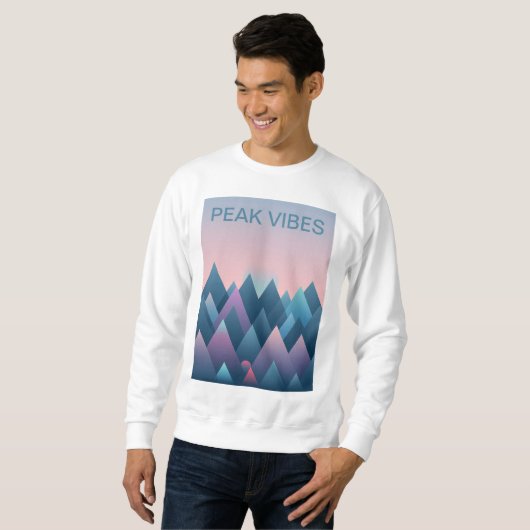 Peak Vibes : Sweatshirt de Mountain Adventure (Devant entier)