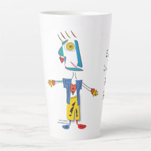 'PeaKasso King of Hearts' - Latte Mok
