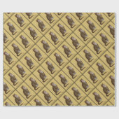 Peake, Chessie's Old Man tomcat tabby cat Cadeaupapier (Vlak)