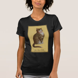 Peake, Chessie's Old Man tomcat tabby cat T-shirt