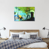 Peaks île graffiti toile enveloppée (Insitu(Chambre))
