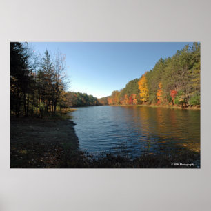 Peaks Lake in de Poconos print 018