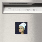 Peal Birthstone Magnet Magneet (Insitu (Vaatwasser))