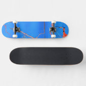 "Pealing Paint" Skateboard (Horizontaal)