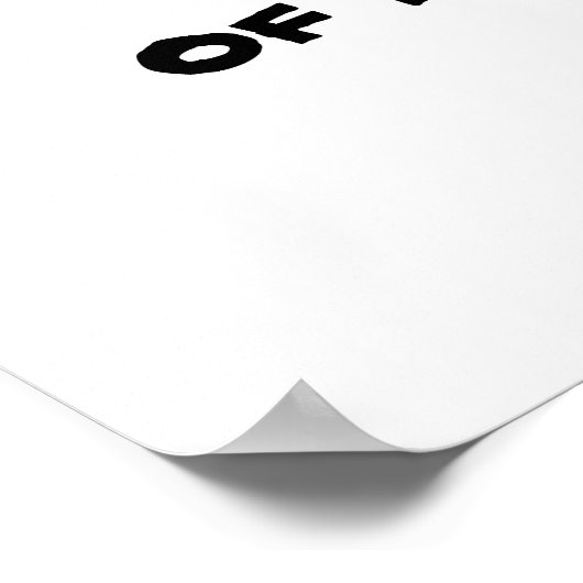 Peanut Allergisch Poster (Hoek)