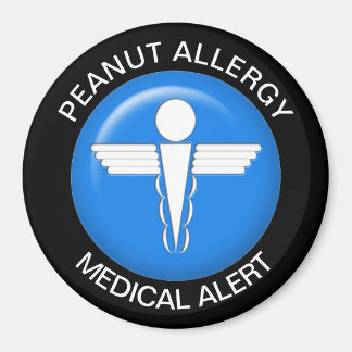 Peanut Allergy Magnet Magneet