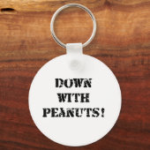 Peanut Allergy Sleutelhanger (Voorkant)
