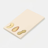 Peanut Almond Cashew Snack Food Nut Nuts Foodie Post-it® Notes (Schuin)