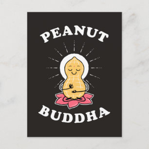 Peanut Buddha Briefkaart