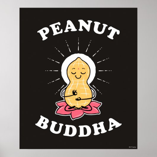Peanut Buddha Poster (Voorkant)