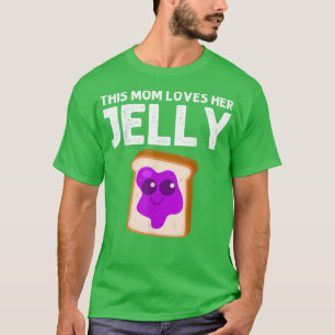 Peanut Butter And Jelly Art Mom Women Matchin T-shirt