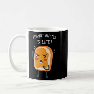 Peanut Butter Apparel Funny Gag Koffiemok