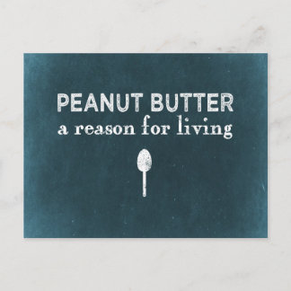 Peanut Butter Briefkaart