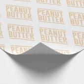 Peanut Butter Cadeaupapier (Hoek)