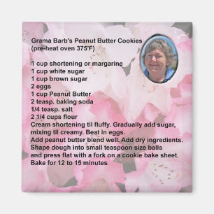 Peanut Butter Cookies Recipe Magnet Magneet