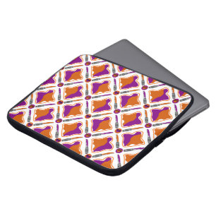 Peanut Butter en Grape Jelly Seamless Pattern Laptop Sleeve