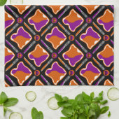 Peanut Butter en Grape Jelly Seamless Pattern Theedoek (Gevouwen)