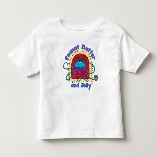 Peanut Butter en Jelly Fish Kinder Shirts (Voorkant)