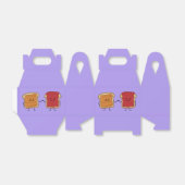 Peanut Butter en Jelly Fist Bump Vrienden toast Bedankdoosjes (Uitgevouwen)